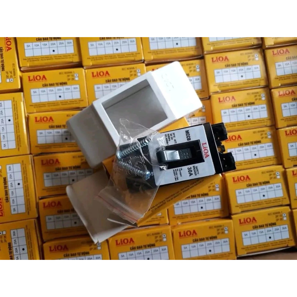 Át khối Li.. 20A,30A điều hoà bình nóng lạnh