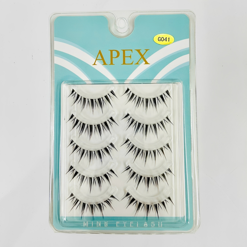 Mi Gân Apex G041 – Mi Mềm Tơi, Ôm Sát Mí, Không Cộm
