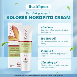 Kem Chăm Sóc Da Dịu Nhẹ Kolorex Horopito Cream - Tuýt 50g Từ Thảo Dược, Dịu Nhẹ, Cân Bằng Độ Hp