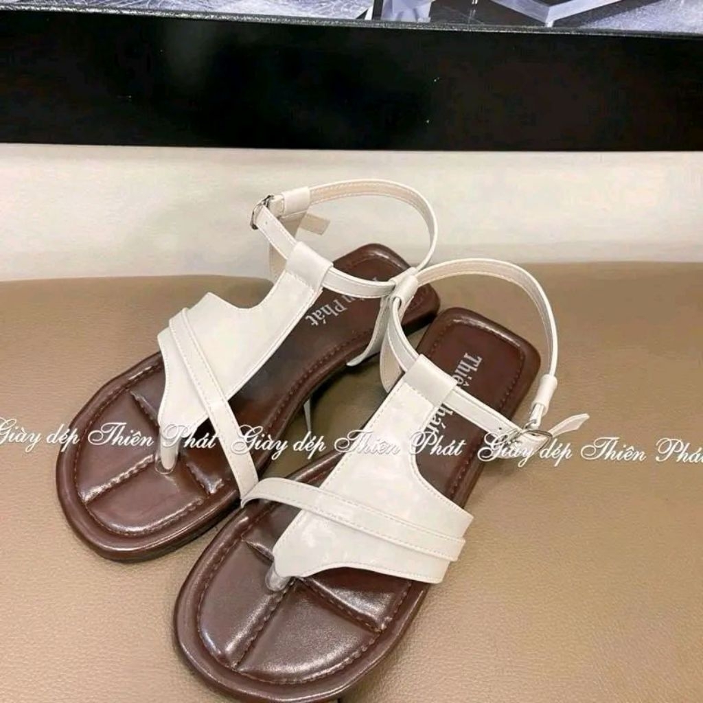Dép Nữ THIÊN PHÁT  M03 _ Sandal kẹp ngón quai mảnh hottrend, quai hậu phối dây mảnh , Chất da mềm tạ