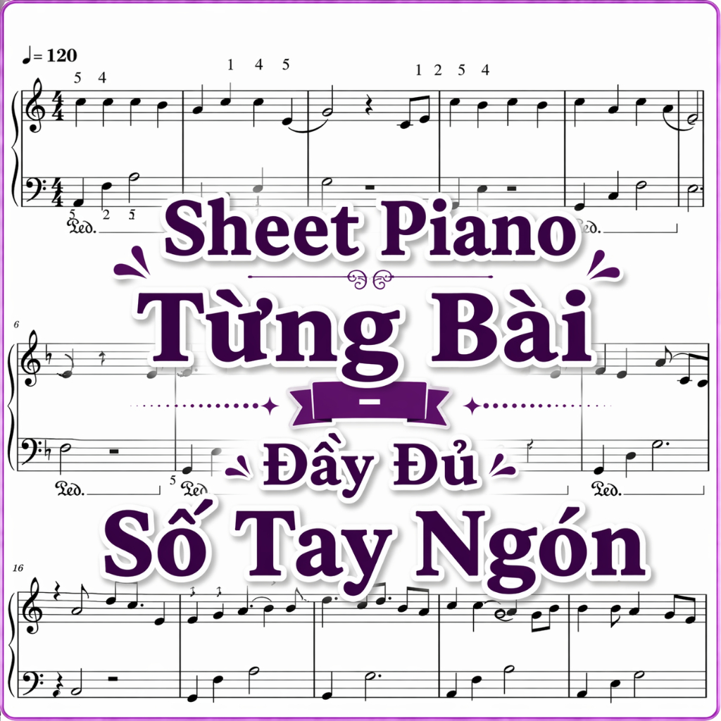 ALWAYS WITH ME Piano Sheet | Nhạc Phim Spirited Away | Bản Chuẩn – Dễ Chơi | File PDF - Audio