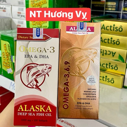 CHÍNH HÃNG | Viên uống Omega 3 / Omega 369 Alaska Mỹ (Polvita) - Tốt cho tim mạch, mắt (Lọ 100 viên)