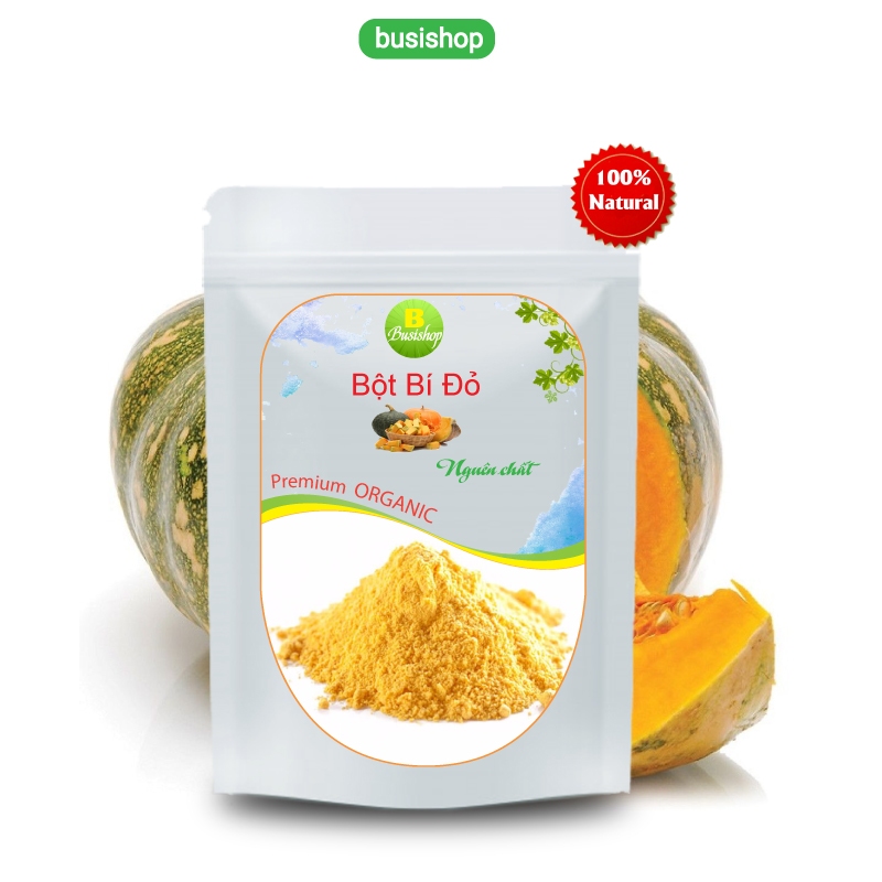 Bột bí đỏ nguyên chất 100g