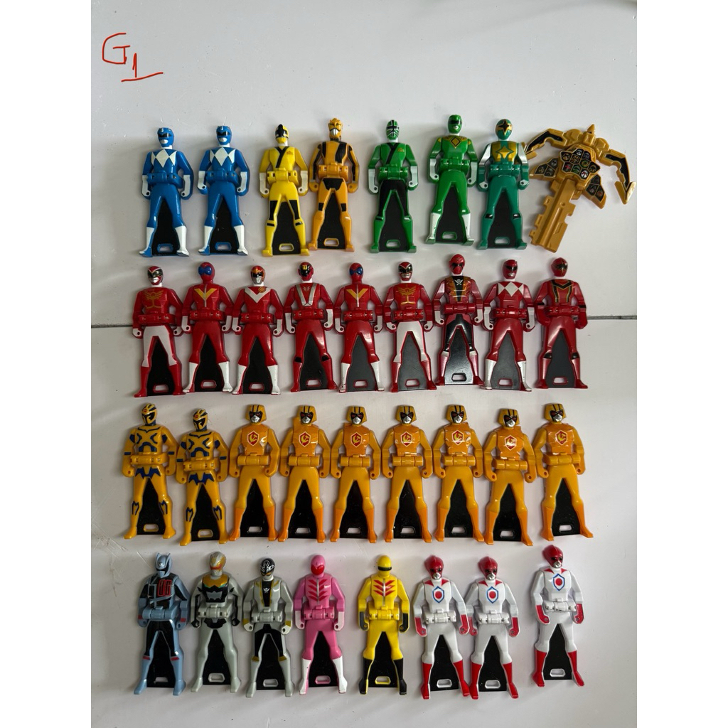 Key Gokaiger - Key Ranger - Đồ chợ siêu nhân supper sentai