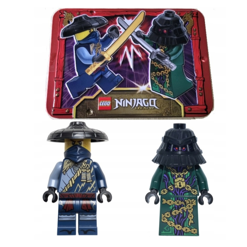 Rogue vs. Zarkt metal box -112507 LEGO NINJAGO Dragons Rising Season 3  - Hộp kim loại