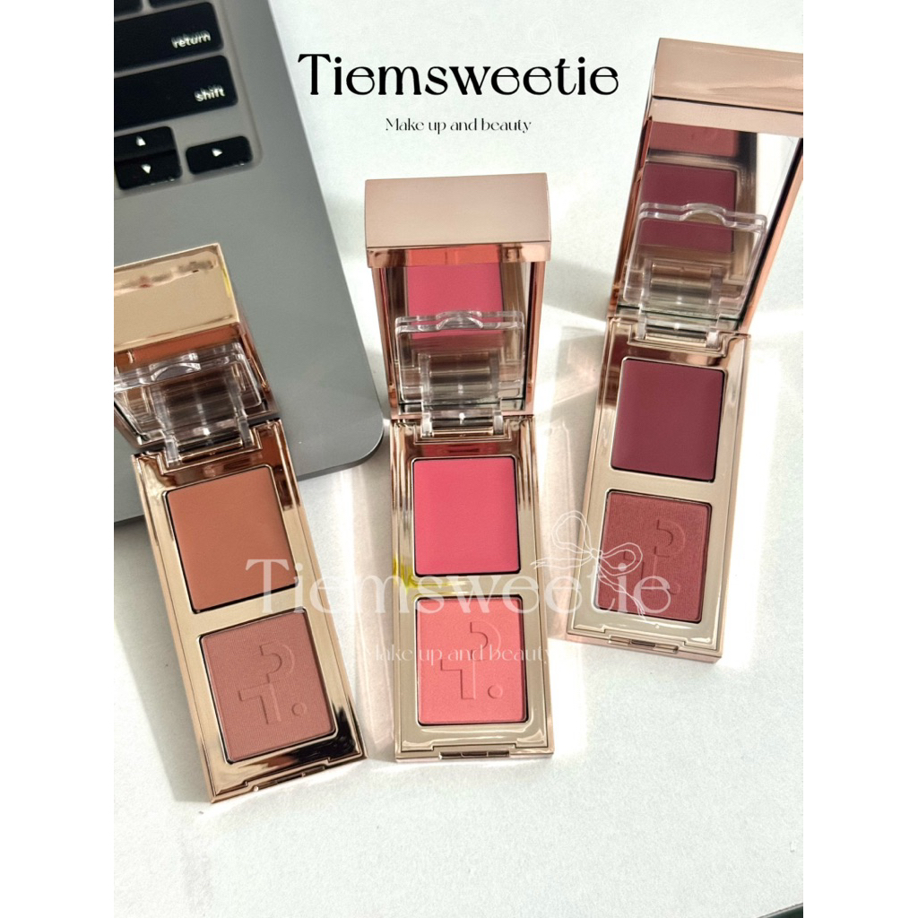 Má Hồng Patrick Ta Double Take Creme & Powder Mini