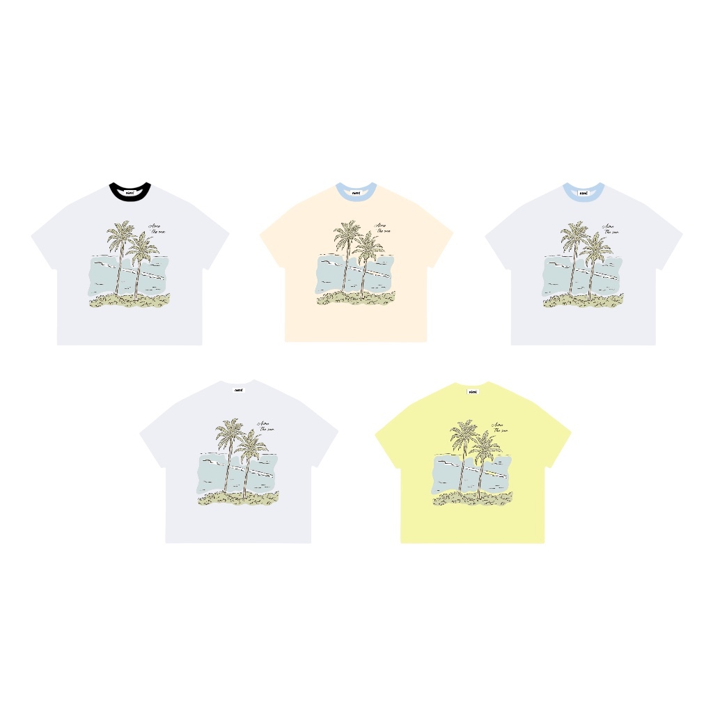 [NEW] A7 Aimesaigon Áo Thun Boxy Local Brand Form Rộng Tay Ngắn Cotton 250gsm "SUMMER" Nam Nữ Unisex Hot Trend Mùa Hè | BigBuy360 - bigbuy360.vn
