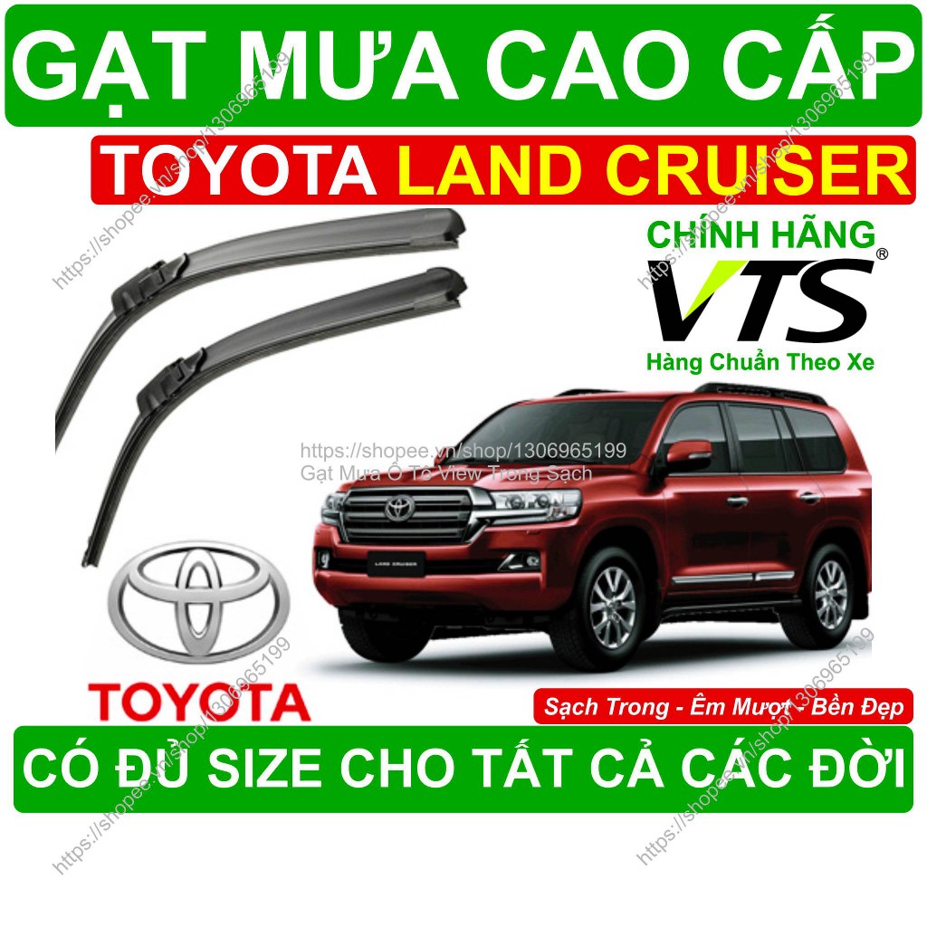Gạt Mưa Kính Lái Toyota Land Cruiser, Cặp Gạt Mưa Kính Lái Toyota Land Cruiser, Có Đủ Size Cho Các Đ