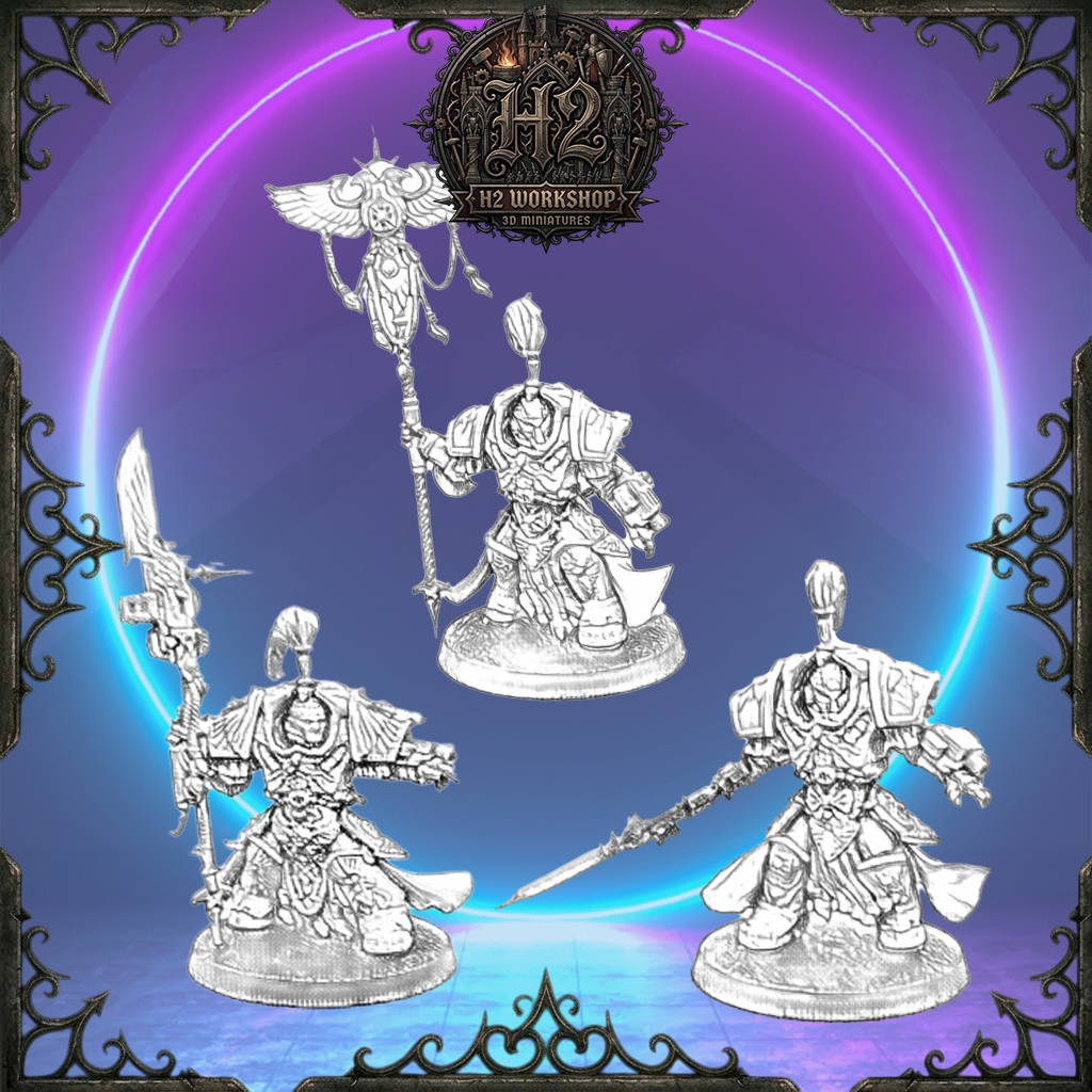 [Mô hình in 3D] Mô hình Modern Grimdark cho Tabletop Wargame mã số AC001