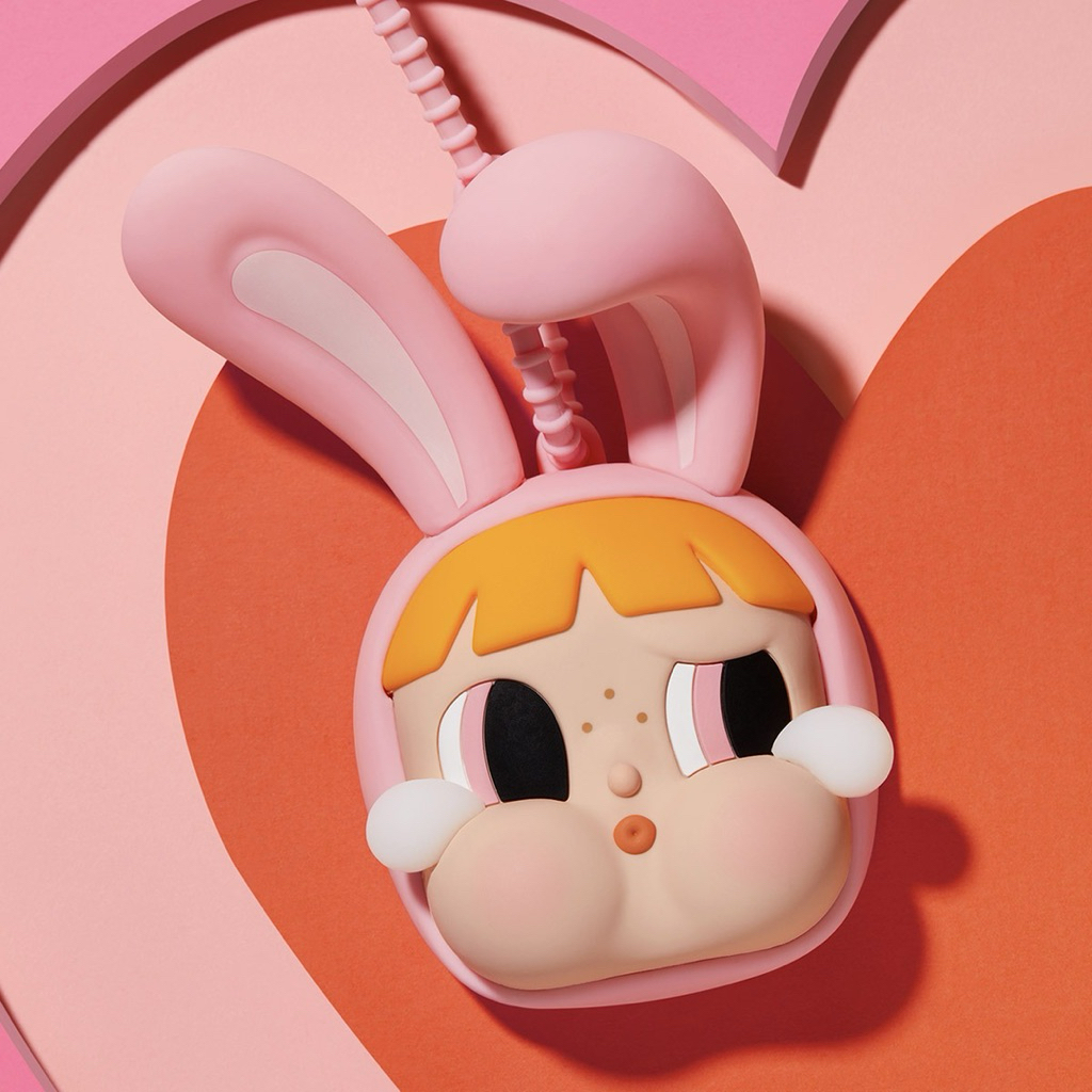 POPMART MÓC KHÓA GƯƠNG THỎ CRYBABY × POWERPUFF GIRLS ( CHÍNH HÃNG SẴN HÀ NỘI )