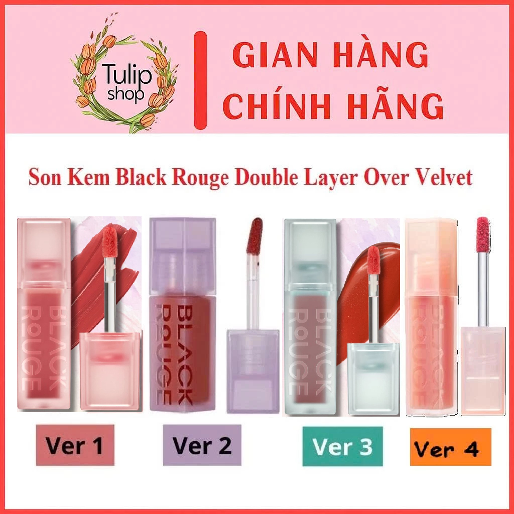 Son Black Rouge Double Layer Over Velvet NEW 2022