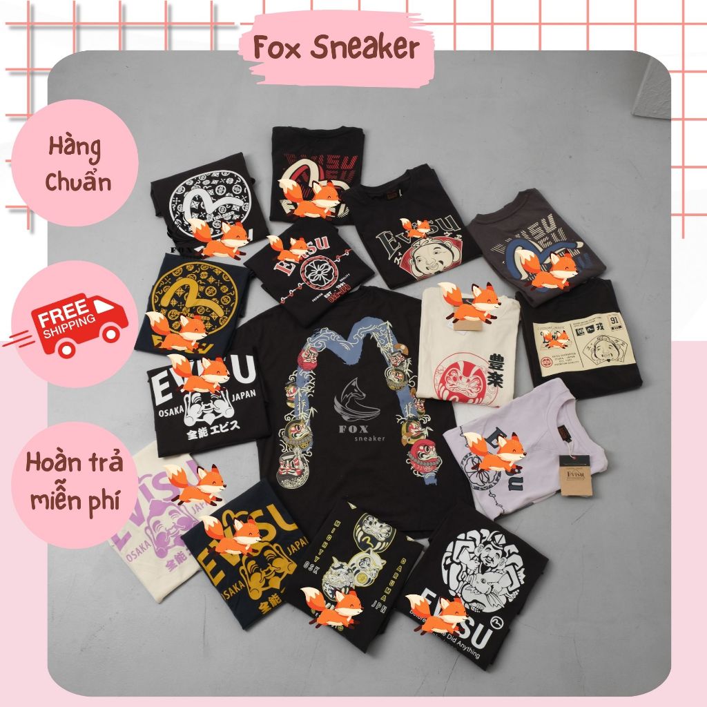 Áo Thun 1991 Đen - Nhiều Mẫu | Fox Sneaker