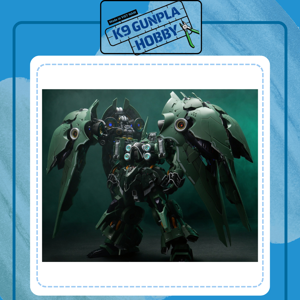 [CÓ SẴN] Mô Hình Lắp Ráp NZ-666 KSHATRIYA Solomon Kèm bộ led, base và decal nước