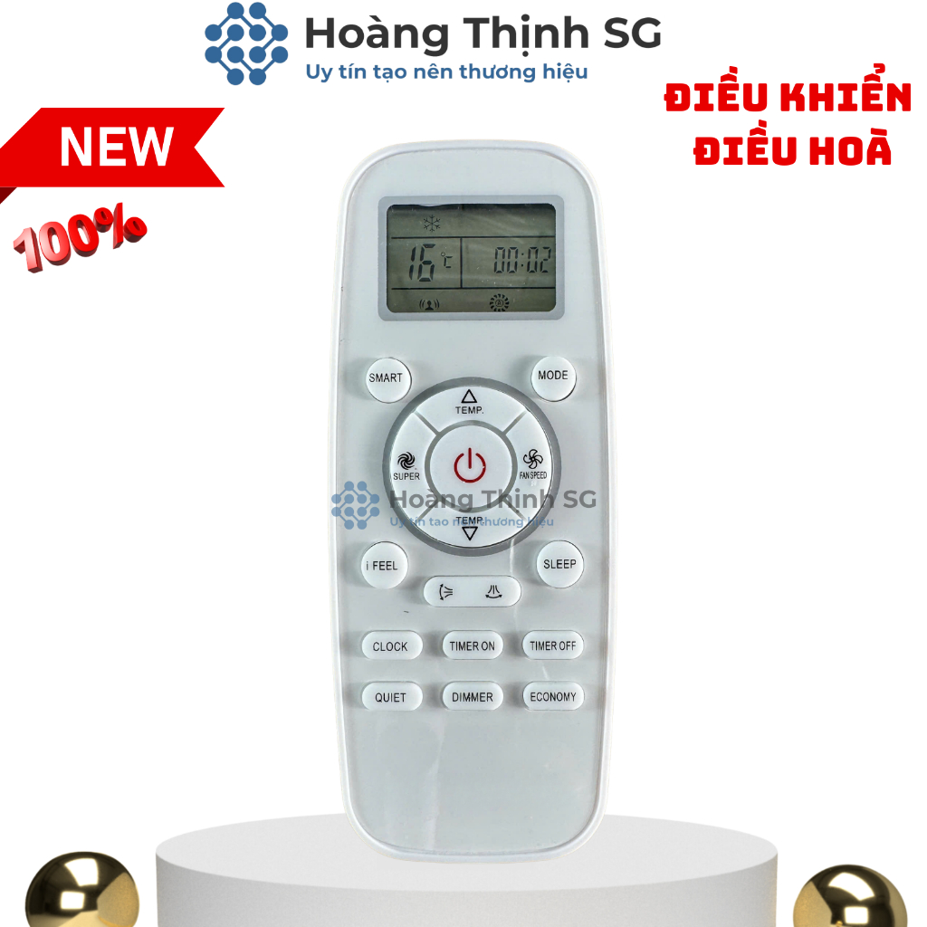 Điều Khiển Điều Hòa Hisense – Remote Máy Lạnh Hisense | Mới 100%