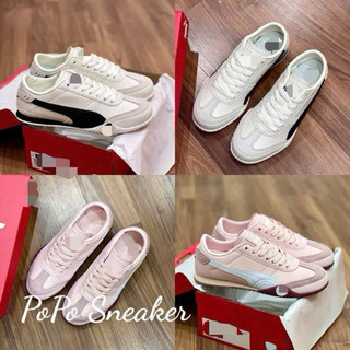 popo sneaker giay sneaker đế bằng 2 màu basic dễ mang