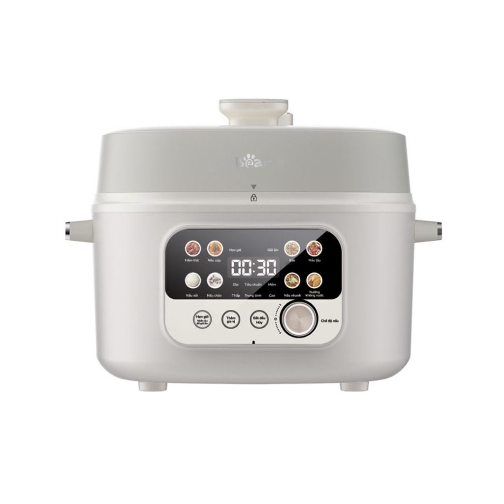 Nồi áp suất Bear 4L SB-AS40W - Bảo hành 18 tháng & sử dụng 30 ngày đầu có lỗi đổi mới cùng sản phẩm