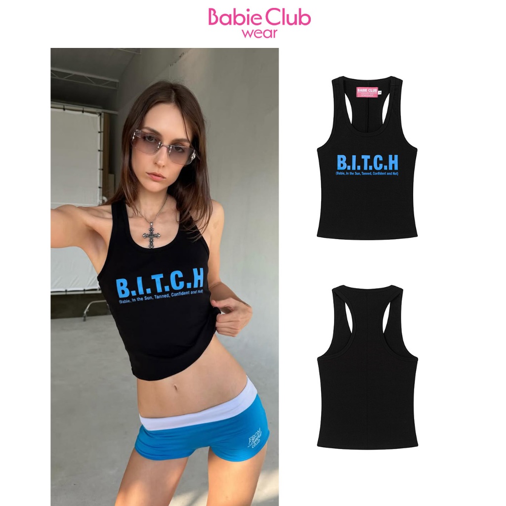 BABIE CLUB | ÁO TANK TOP HOT TREND BABIE, IN THE SUN,TANNED, CONFIDENT AND HOT