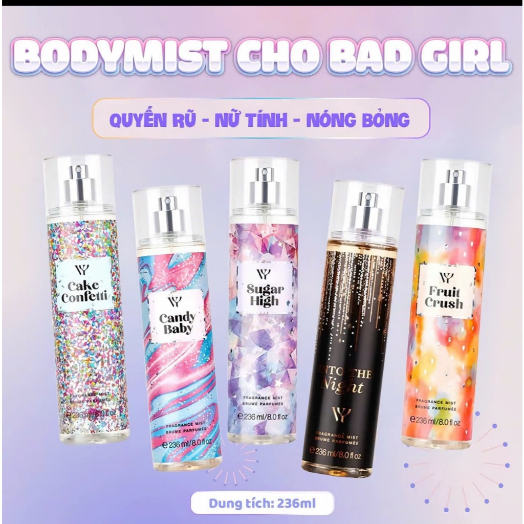 bodymist cho bad girl