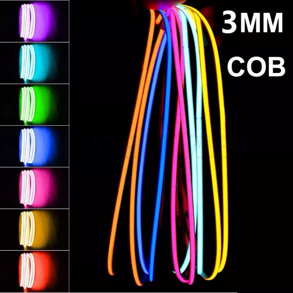 Led cob 3mm 5V đi viền cho flycam- fpv