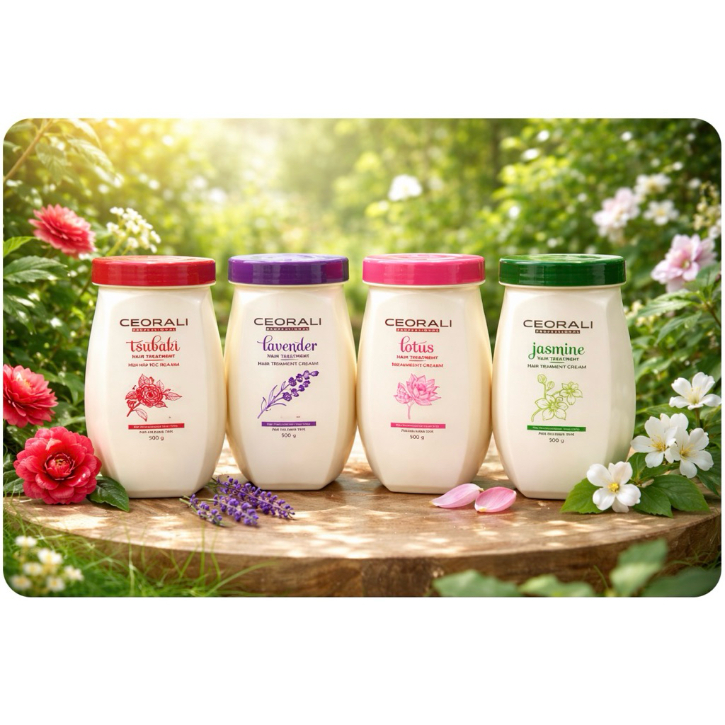 Kem ủ tóc, hấp dầu Ceorali 900gr hương thơm ngát hương