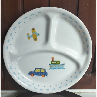 Đĩa chia ngăn Corelle Mỹ ( hàng 2hand Nhật)
