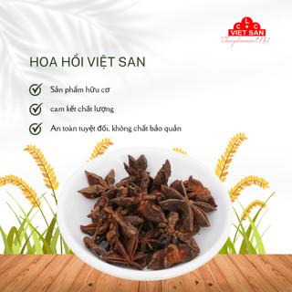 Thảo Mộc Nấu Phở, Tiềm Thuốc Bắc Việt San - Hoa Hồi / Quế / Thảo Quả / Ớt Khô (Hạt To, Thơm Nồng, Túi 1KG)