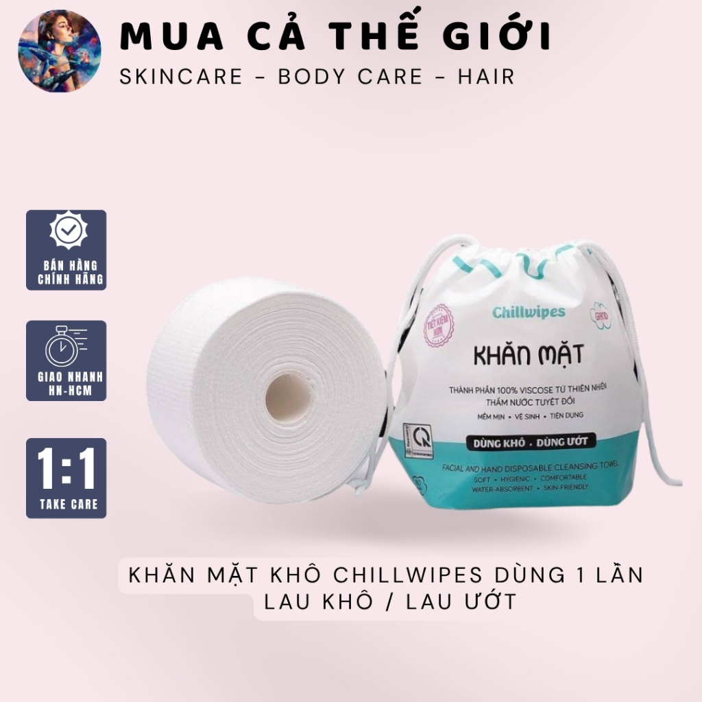 Khăn khô lau mặt / Khăn lau mặt