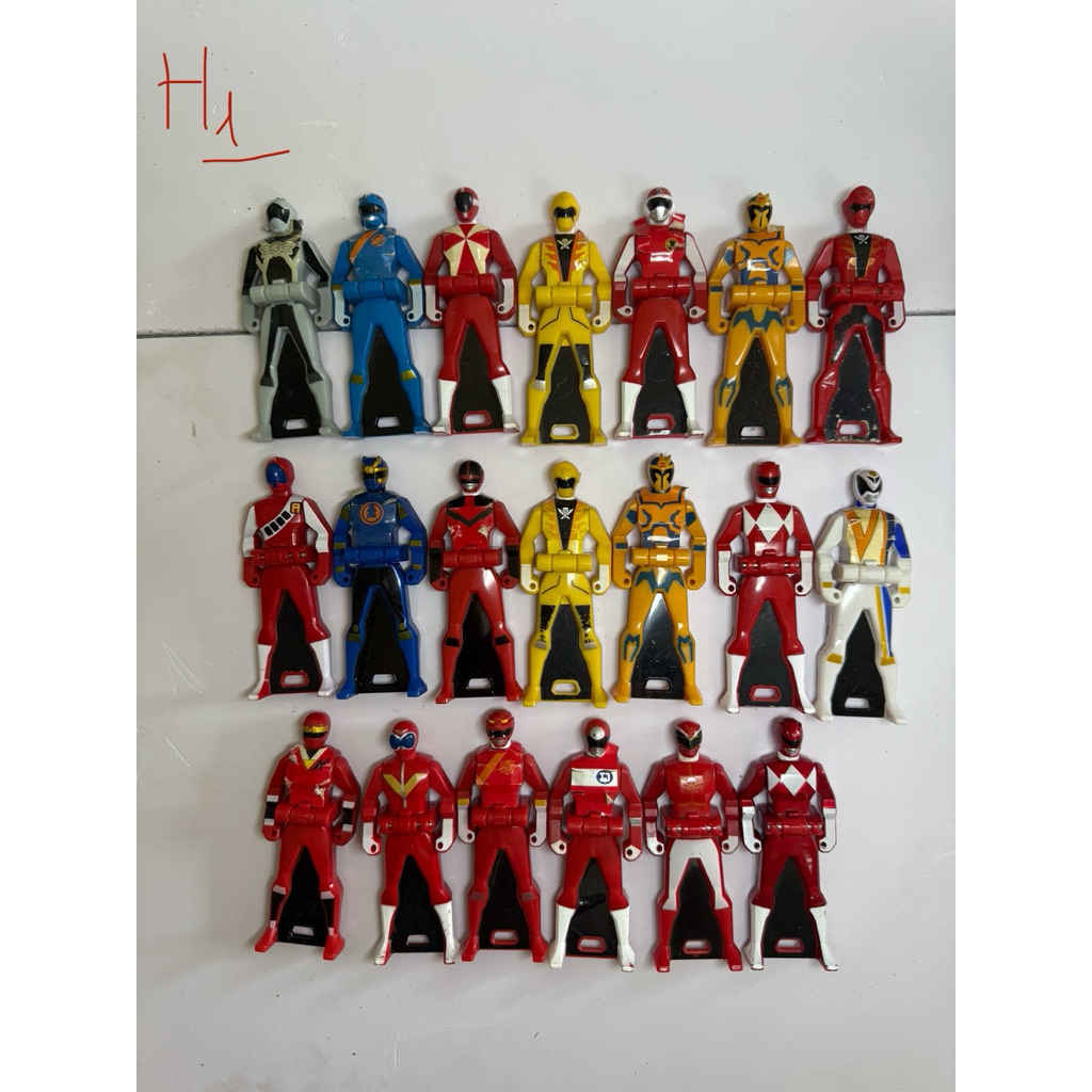 Key Gokaiger - Key Ranger - Key dán - Đồ chơi siêu nhân supper sentai