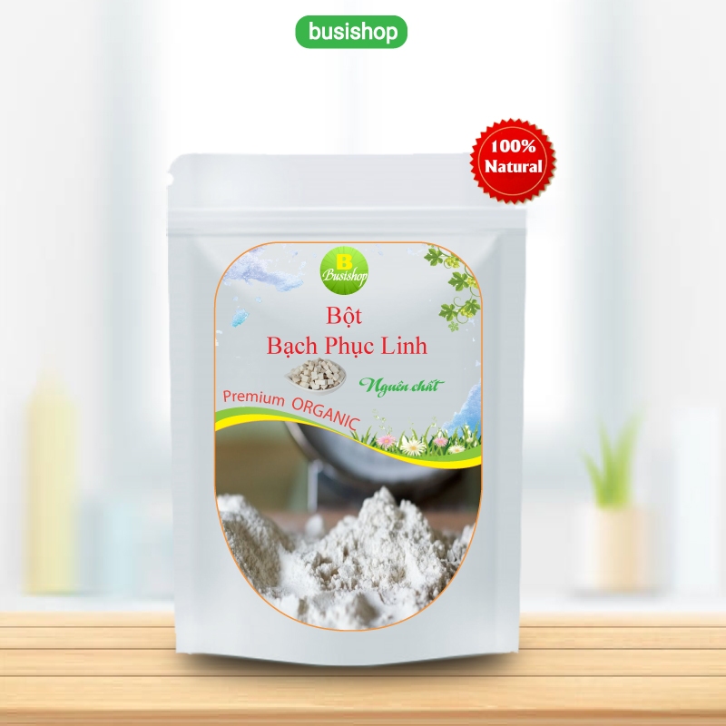 Bột bạch phục linh nguyên chất 100g