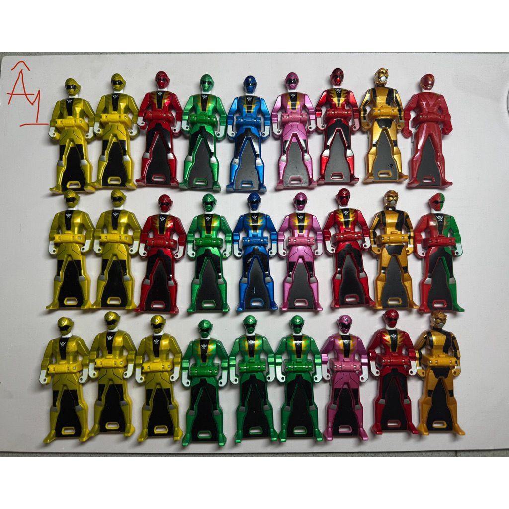 Key Gokaiger - Key Ranger - Key sơn metalic - Đồ chơi siêu nhân supper sentai
