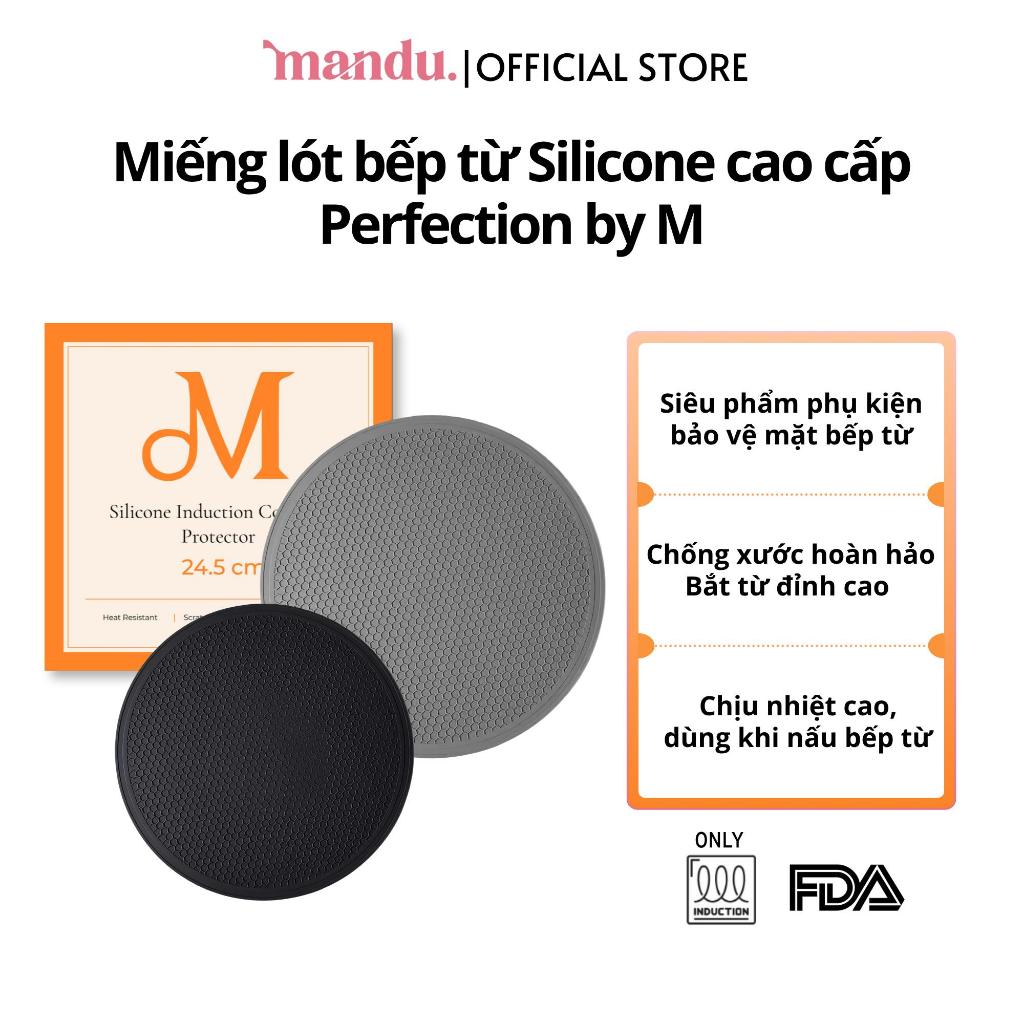 Miếng lót bảo vệ bếp từ Perfection by M mặt tổ ong tròn mỏng 1mm chống xước chống trượt chịu nhiệt