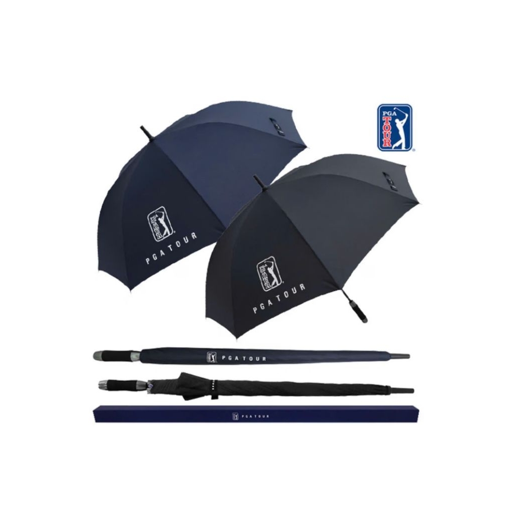PGA TOUR 프리미엄 골프 우산 – 자외선 차단, 강풍 방지, 대형 사이즈 - Ô Golf PGA TOUR Cao Cấp – Chống Tia UV, Kháng Lực Gió,
