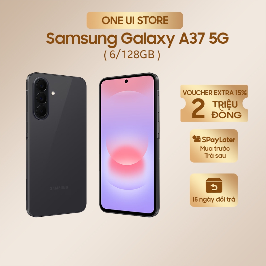 (HOT) Điện thoại Samsung Galaxy A37 5G ( 6/128GB) - Bảo hành chính hãng - ONE UI STORE (HỎA TỐC)