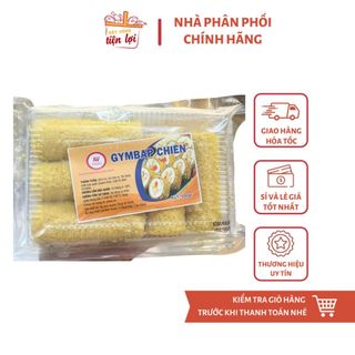 Gimbap Chiên 5 Cuộn/Hộp 600gr - Cơm dẻo, nhân đậm vị và lớp vỏ chiên giòn