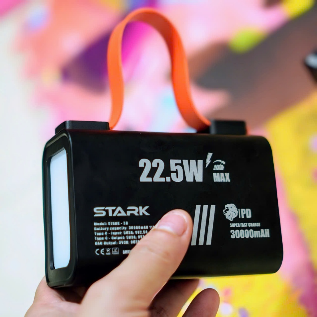Sạc dự phòng 30.000 mAH 6cell 21700 mới dung lượng 5000 1 cell