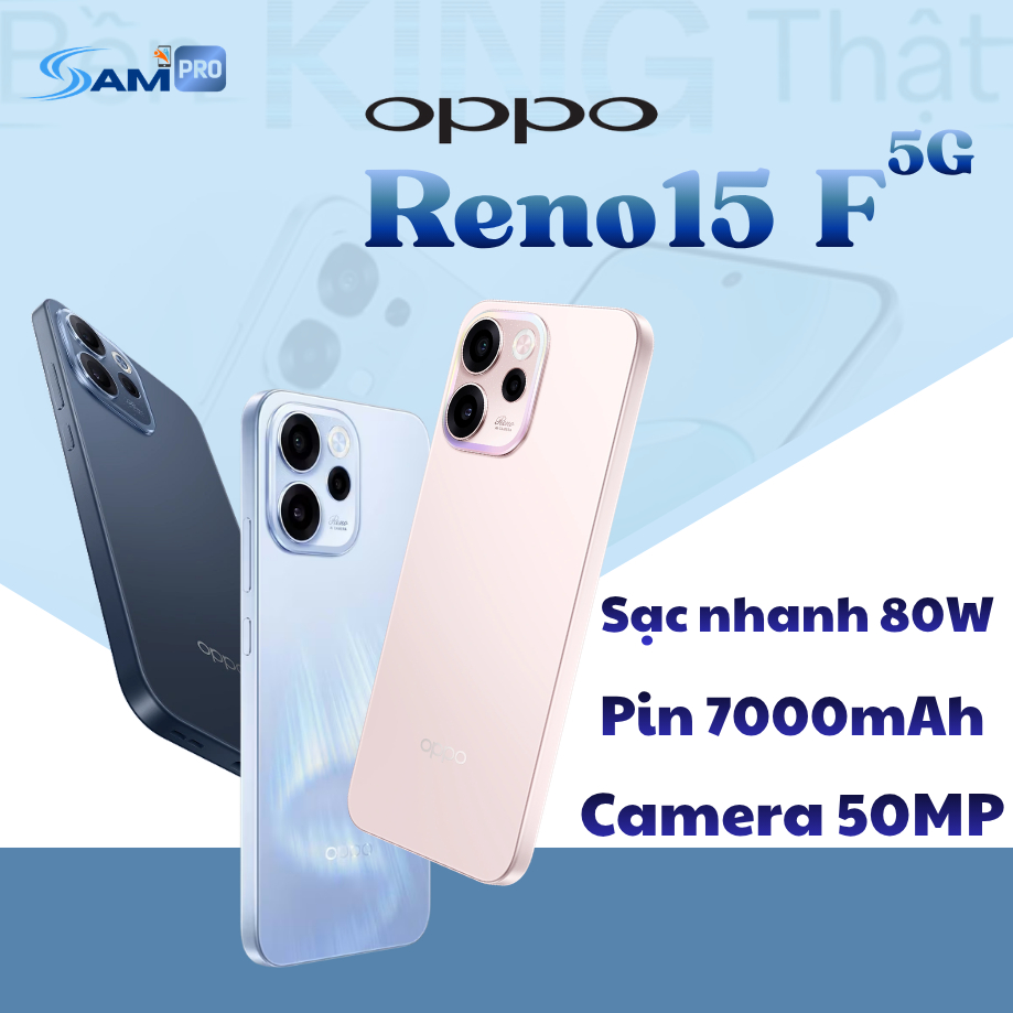 Điện Thoại Oppo Reno 15F 8GB 256GB