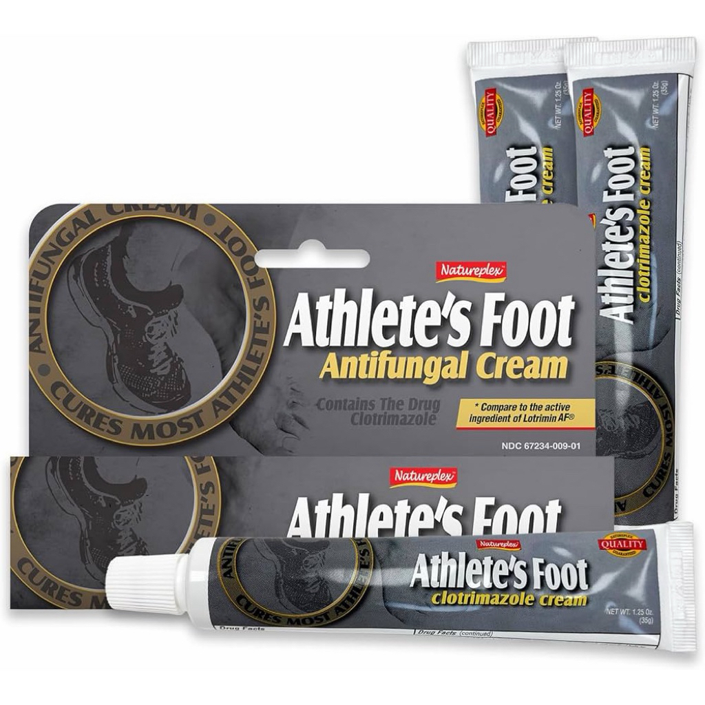 Kem trị nấm chân Clotrimazole 1% – Athlete’s Foot giảm ngứa bong tróc kẽ chân, hàng chính hãng tại M