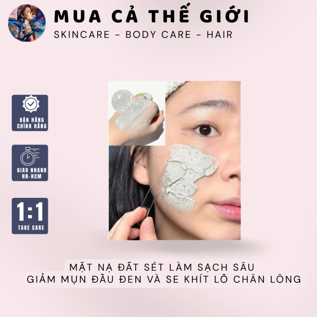 Mặt nạ đất sét Kiehls làm sạch sâu giảm mụn đầu đen và se khít lỗ chân lông - [CTY] Kiehls 14ml