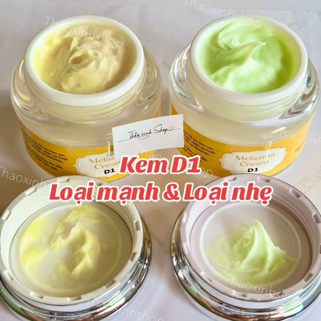 Dr.Cvin Kem dưỡng da 5.1 D1 Melasma Cream 30g chính hãng - Kem xanh phiên bản cũ