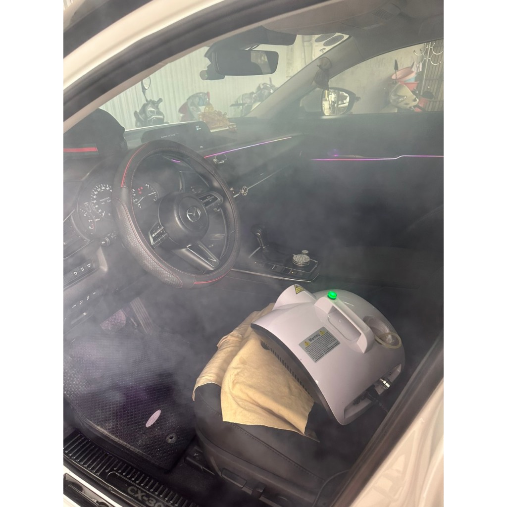 Máy xông khói, Máy khử mùi, khử khuẩn công nghệ Nano Bạc- Máy khử mùi ô tô- FOG MACHINE Công suất 15