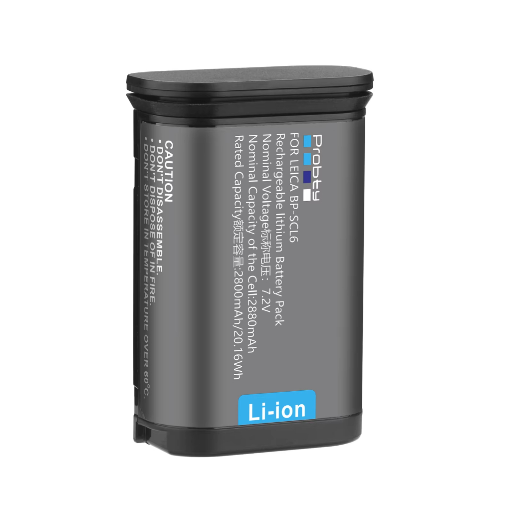 Leica BP-SCL4 BP-SCL6 2800mAh | Pin và sạc máy ảnh Probty cho Leica BP SCL4 SCL6 cho Q2 Q3 SL2 SL3 43 | BigBuy360 - bigbuy360.vn