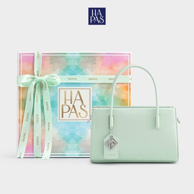 Túi Xách Nữ Quai Xách La Muse Phủ Màu Tag Vuông Color Trend HAPAS