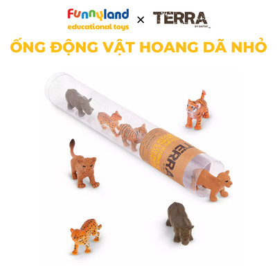 Ống động vật Terra Nhỏ 8 đến 13 chi tiết - Đồ chơi giáo dục phù hợp cho bé 3+ (Canada)