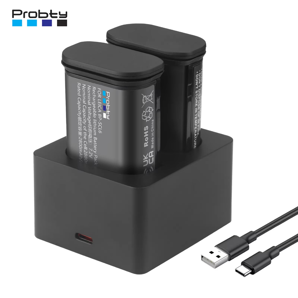Leica BP-SCL4 BP-SCL6 2800mAh | Pin và sạc máy ảnh Probty cho Leica BP SCL4 SCL6 cho Q2 Q3 SL2 SL3 43 | BigBuy360 - bigbuy360.vn