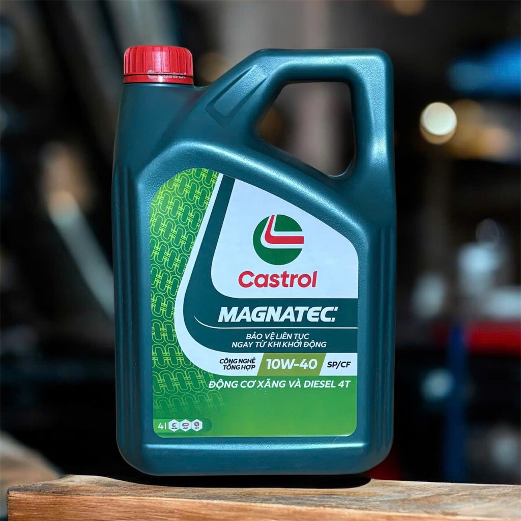Dầu nhớt Castrol 10w40 4 lit