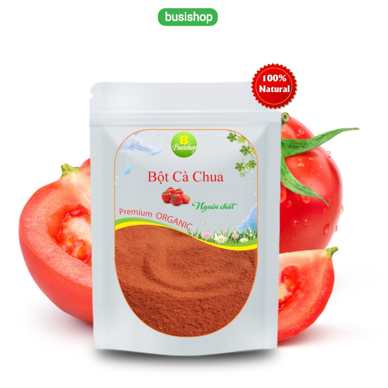 Bột Cà Chua Nguyên Chất 100g (Đỏ, Đẹp, Thơm)