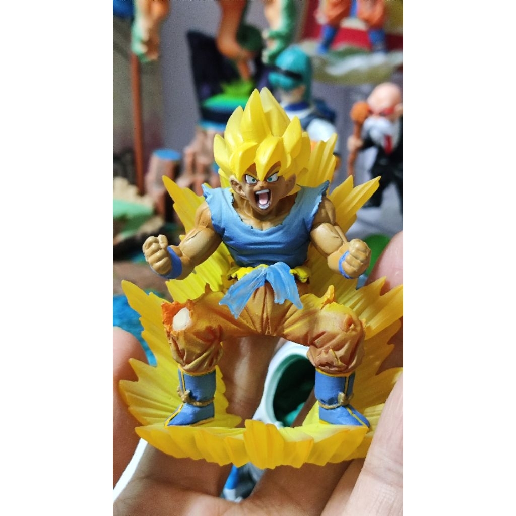 [MÔ HÌNH DRAGON BALL] Mô hình Dragon ball Goku SSJ Megahouse Dracap Memorial