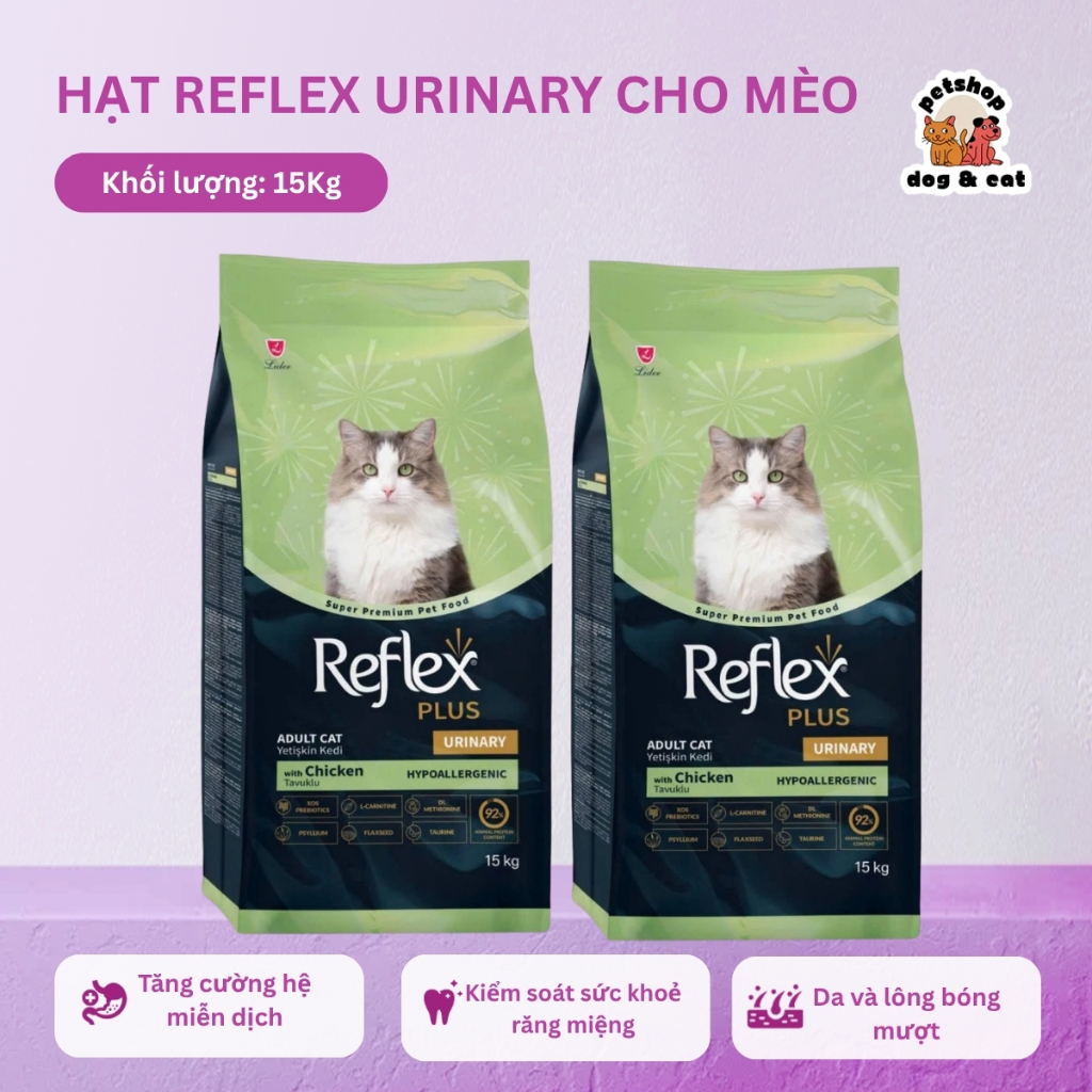 (15kg) Hạt Reflex cho mèo bao 15kg - PetshopDog&Cat