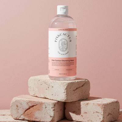 [GIFT] Nước tẩy trang làm dịu cấp ẩm da Alpha Balance Pink Cactus 500ml