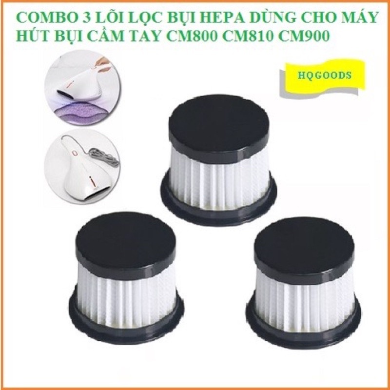 Bộ Lọc HEPA Máy Hút Bụi Giường Nệm Sofa Diệt Khuẩn Deerma CM800/CM810/CM818/CM900/CM919